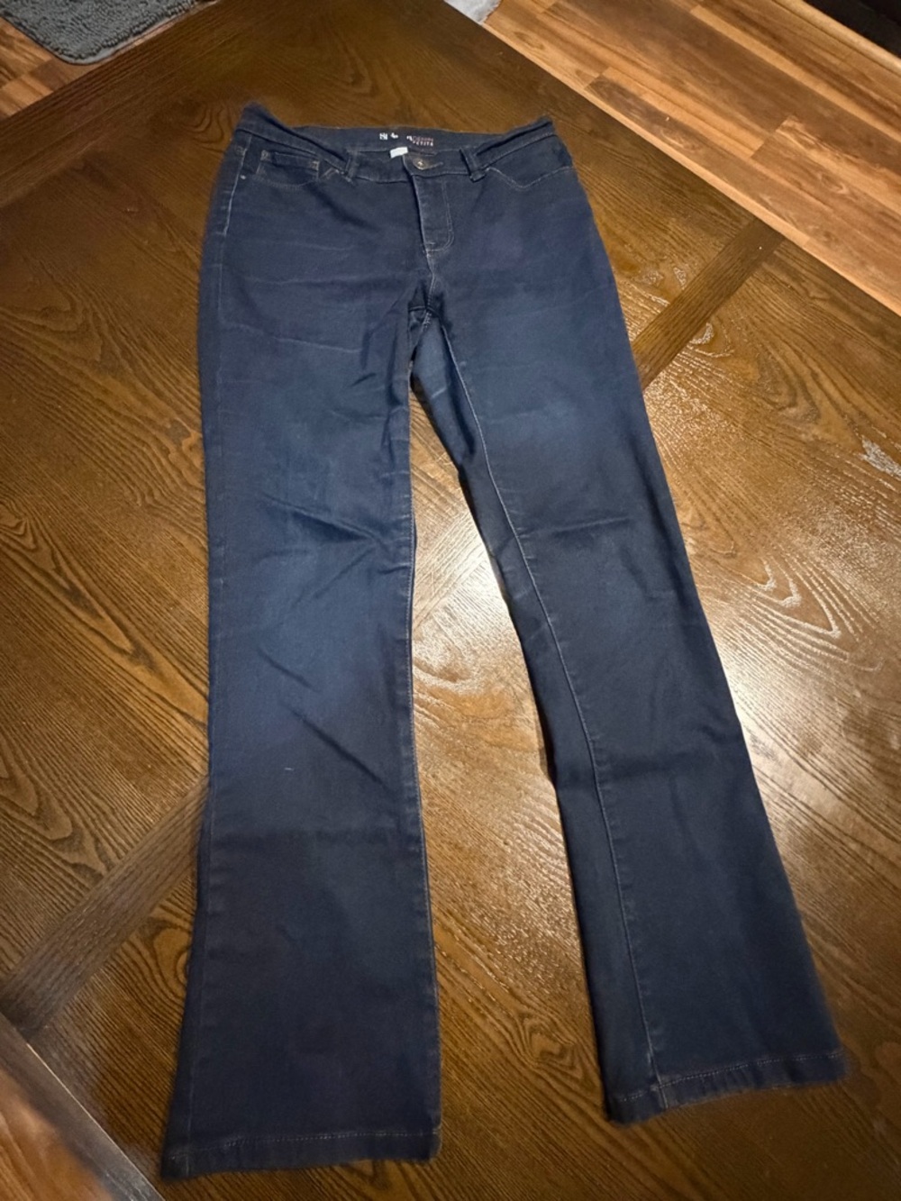 Style & Co. Dark Navy Boot-Cut Jeans